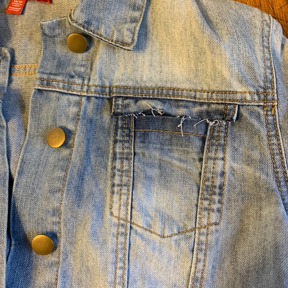Jean Jacket- Saks Fifth Ave - Picture 2 of 4